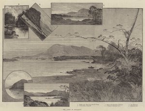 Los lagos de Killarney de Charles Auguste Loye
